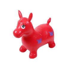 Cheval Gonflable Sauteur Enfant PVC – Trampoline A Sauter Jouet Equilibre Et Coordination