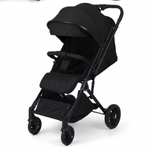 Poussette Voyage QQ1 Burbay Noire Ultra Légère et Pliable Compacte
