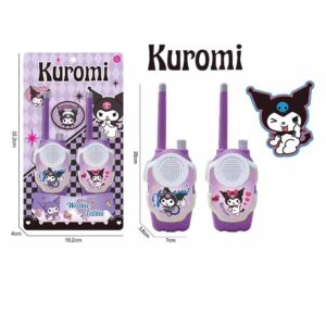 Talkies-Walkies Kuromi Enfant Violet Portée 120 m – Jouet Communication 3 Ans+
