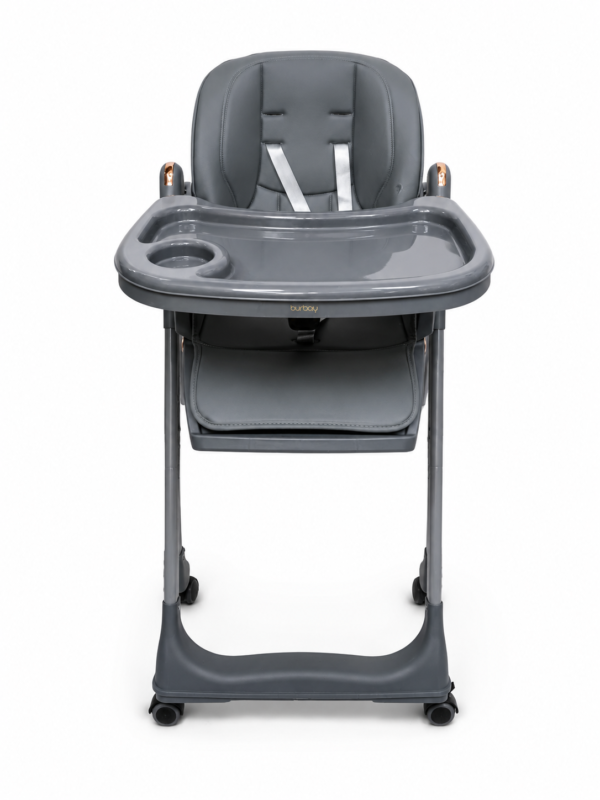 Chaise Haute Burbay AG554 Pliable et Réglable – Avec Plateau Amovible et Harnais de Sécurité