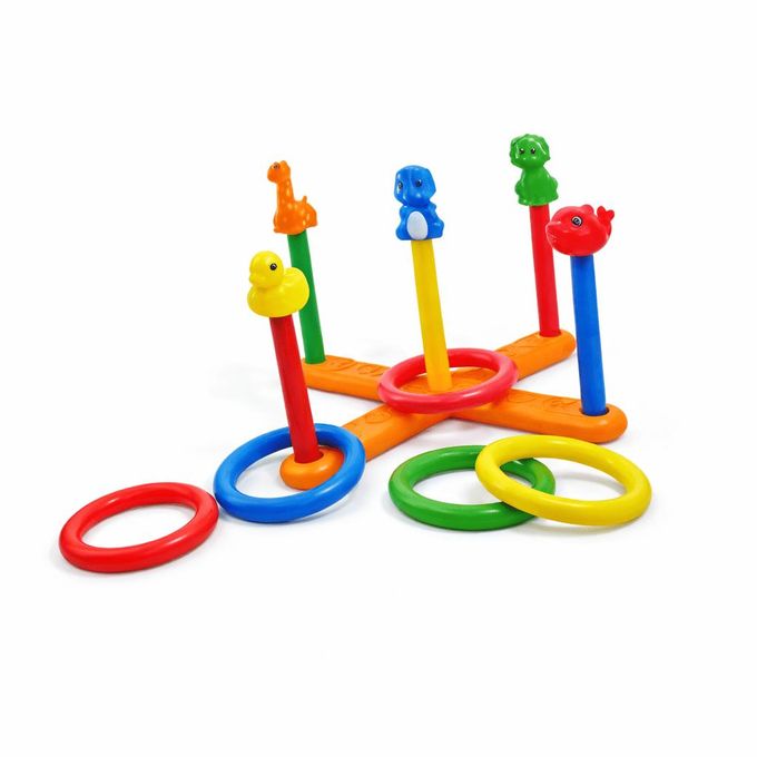 Jeu de Lancer d’Anneaux Animals - Circle Yu Teng Toys pour Enfants