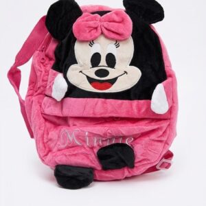 Sac à Dos Peluche Minnie Mouse Rose pour Enfant – Doux et Confortable