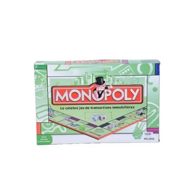 Monopoly Classique Édition Française Hasbro - Jeu de Société Immobilier