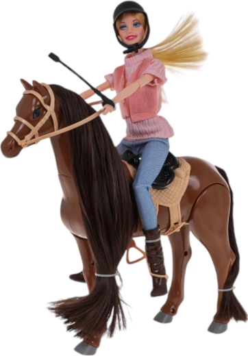 Poupée et Cheval Horse Life Essa Toys – Coffret Équestre avec Sons et Accessoires