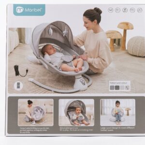 Balancelle Électrique Maribel Multifonction – Avec Auvent et Moustiquaire