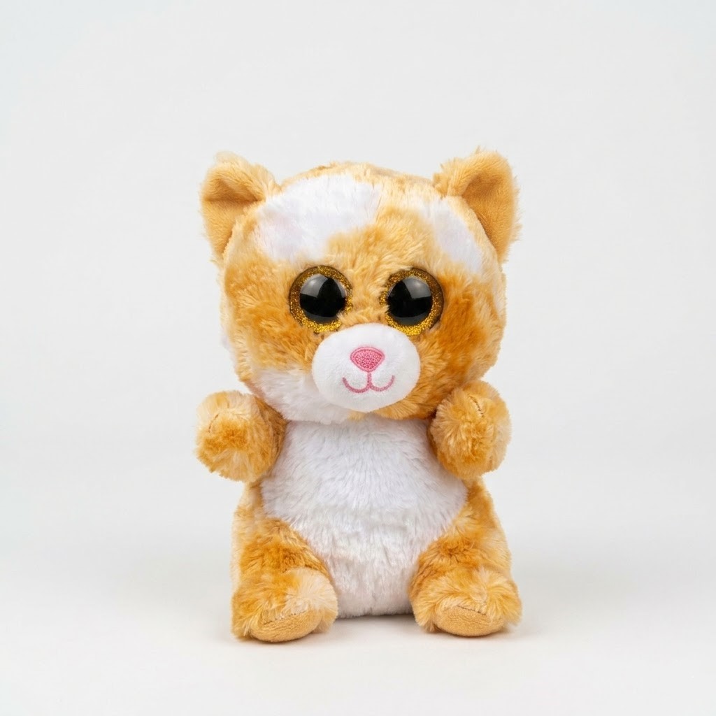Peluche Ty Beanie Boos – Animaux aux Grands Yeux Brillants