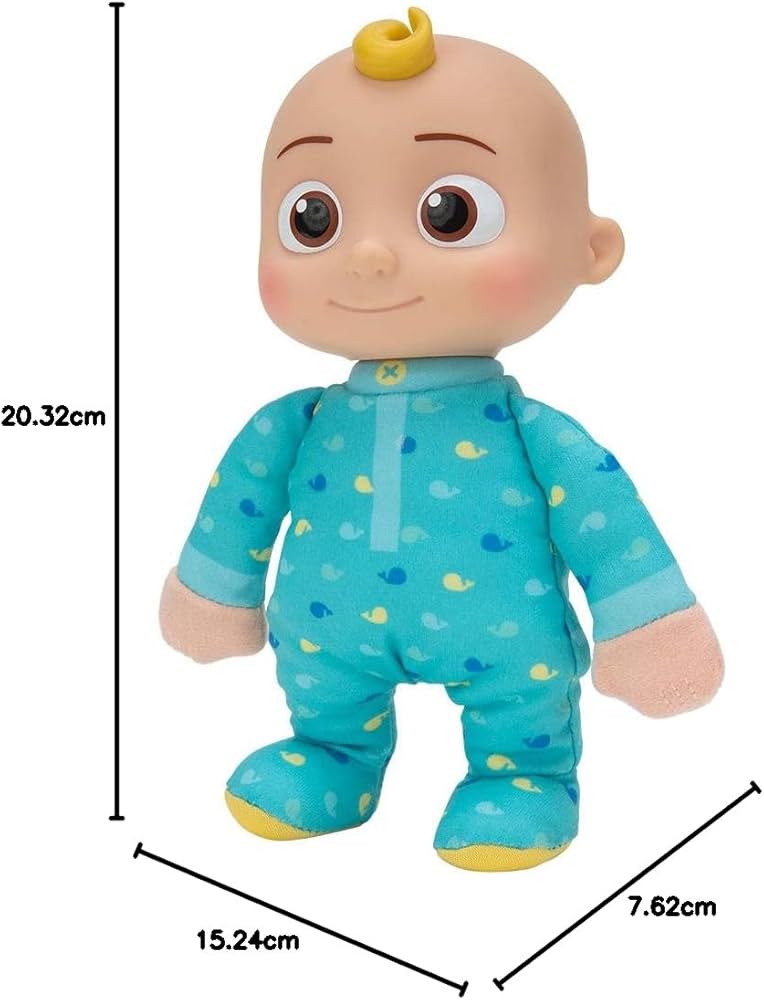 Peluche Musicale JJ CoComelon – Peluche Interactive avec Sons et Chansons