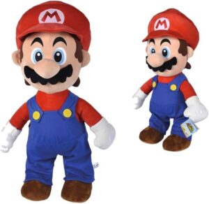 Peluche Géante Mario Simba 70 cm et 30 cm – Personnage Nintendo Officiel