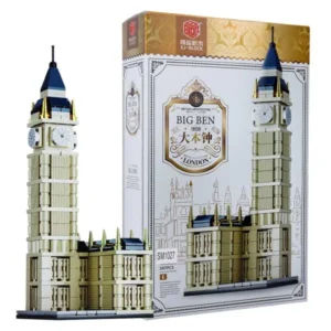 Blocs de Construction Big Ben Londres 397 Pièces – Maquette Éducative pour Enfants
