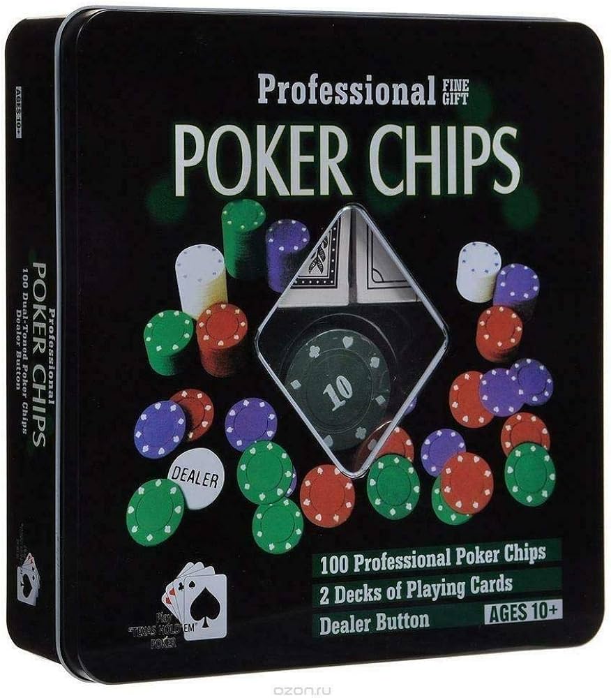 Coffret Professionnel de Jetons de Poker dans Mallette Métallique