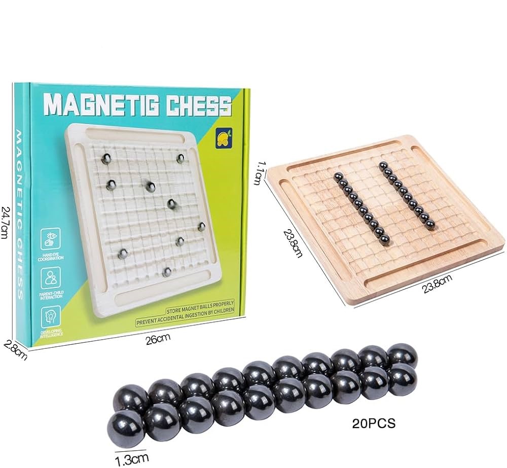 Jeu Magnétique Kluster Magnetic Chess de Réflexion et Stratégie
