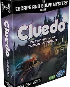 Cluedo : Trahison au Manoir Tudor Hasbro Gaming – Jeu d’Enquête Escape Game