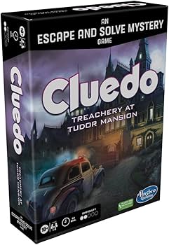 Cluedo : Trahison au Manoir Tudor Hasbro Gaming – Jeu d’Enquête Escape Game