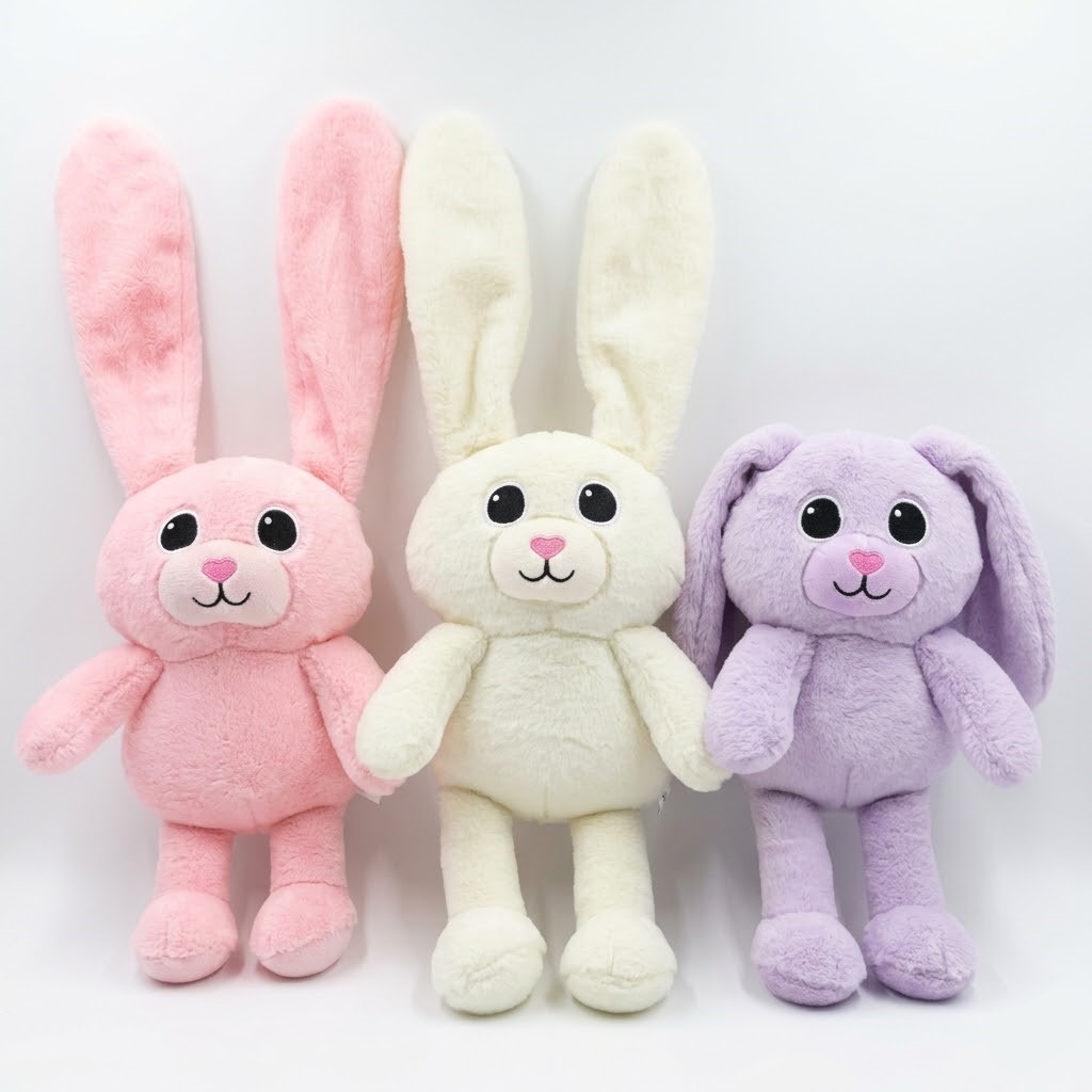 Peluche Lapin à Oreilles Extensibles – Pull Ears Bunny Interactif