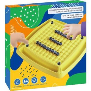 Jeu d’Échecs Magnétique Éducatif avec Billes Magnétiques