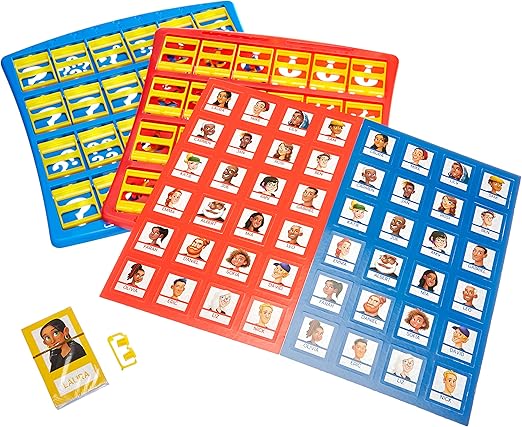 Jeu Qui Est-ce ? 60 Pièces Jeu de Déduction pour Enfants