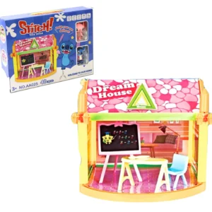 Stitch! Villa Series Dream House 41 Pièces – Maison de Poupée avec Accessoires