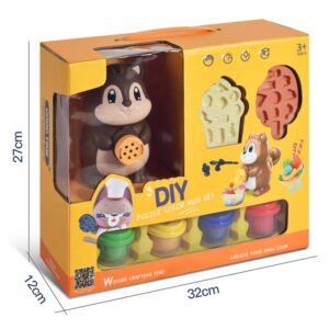 Kit Pâte à Modeler DIY Color Mud 24 Pièces pour Enfants