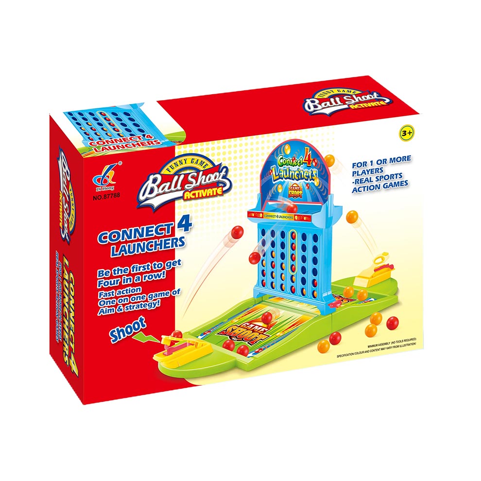 Jeu Ball Shoot Connect 4 Launchers Di Hong – Puissance 4 à Lanceurs
