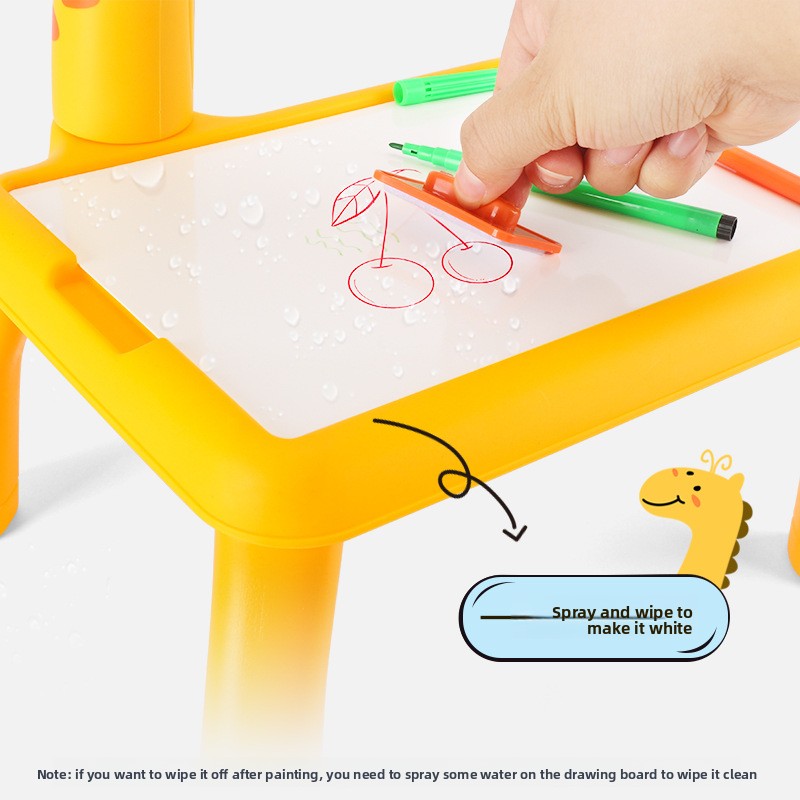 Tableau de Dessin avec Projecteur Girafe – 24 Modèles à Dessine