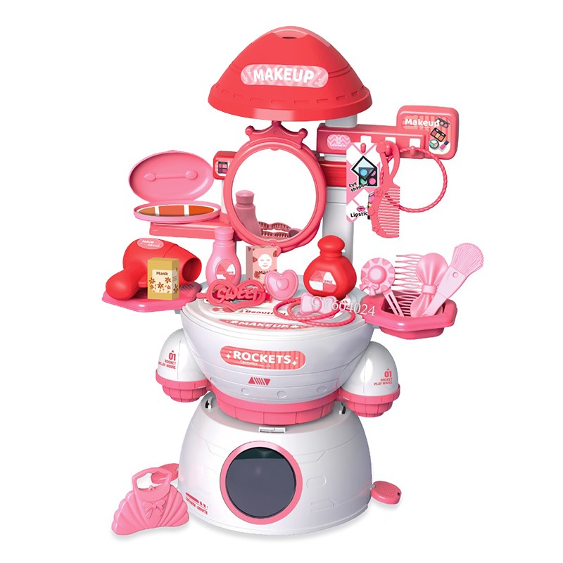 Coffret Maquillage Enfant Rocket 33 Pièces – Jeu de Simulation Beauté
