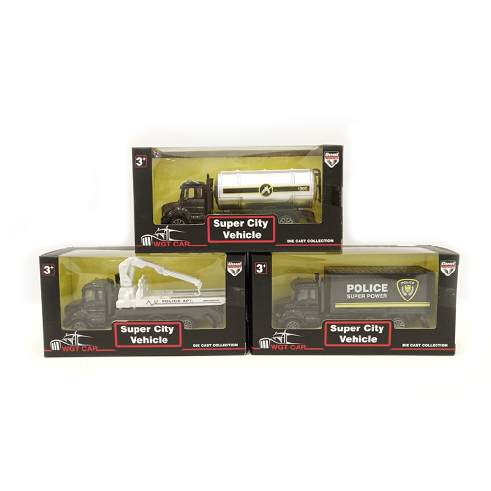 WGT Super City Vehicle 1:64 – Véhicule Miniature en Métal Die-Cast