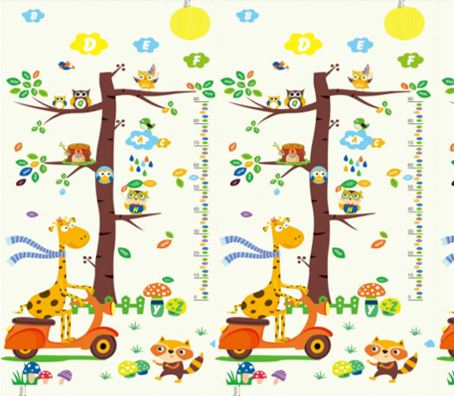 Tapis de Jeu Pliable pour Bébé 2 x 1,50 m – Mousse Réversible et Imperméable