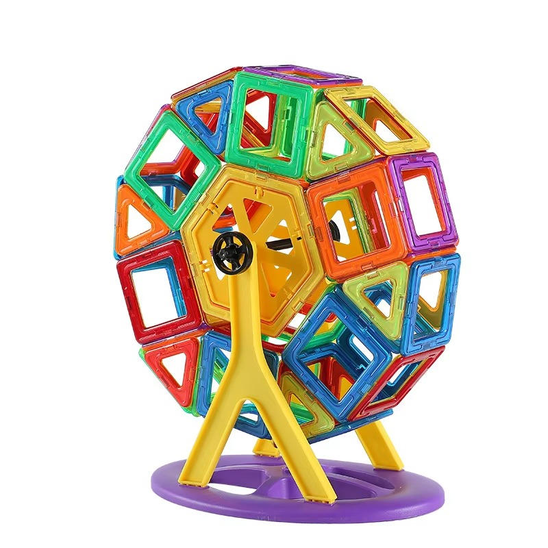 Mag-Building Carnival Set 18 Pièces – Jeu de Construction Magnétique Intelligent