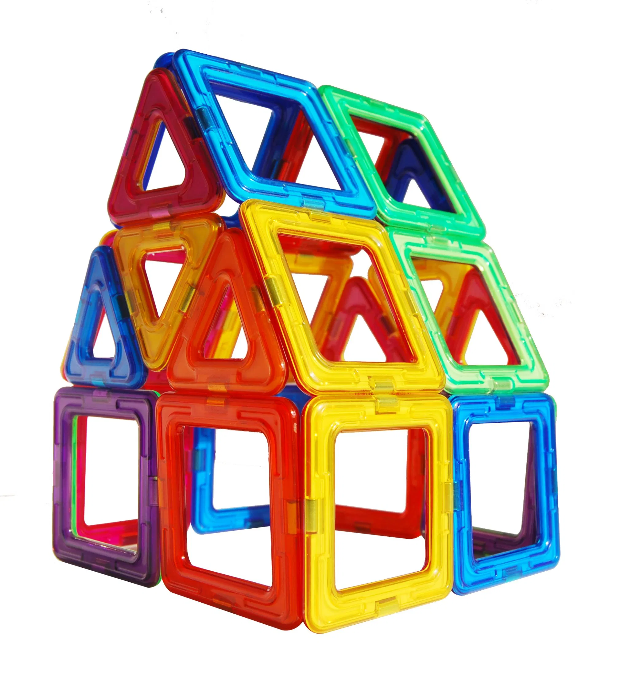 MAGBUILDING Carnival Set 24 Pièces – Jeu de Construction Magnétique