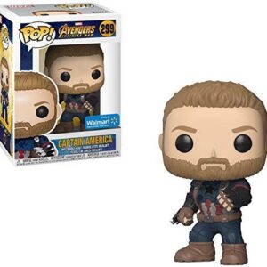 Figurine Funko Pop Captain America Marvel – Figurine de Collection avec Bouclier
