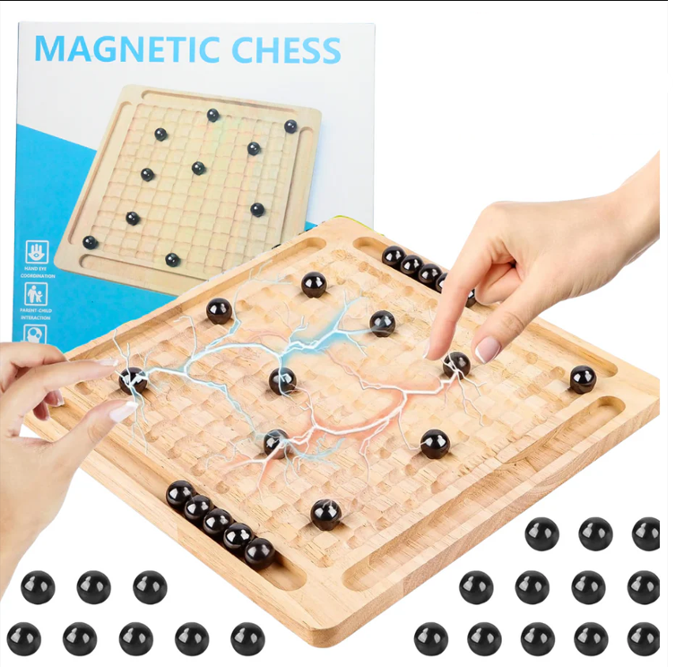 Jeu Magnétique Kluster Magnetic Chess de Réflexion et Stratégie