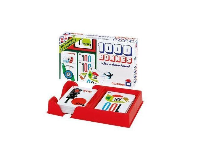1000 Bornes Dujardin – Jeu de Cartes de Société Classique