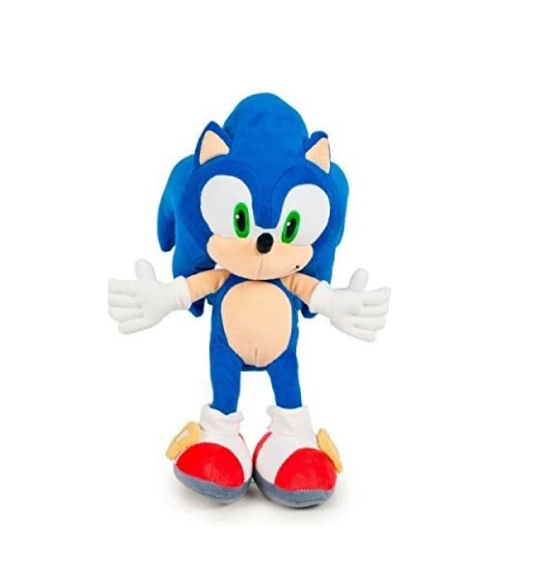 Peluche Sonic le Hérisson – Peluche Douce du Célèbre Héros SEGA
