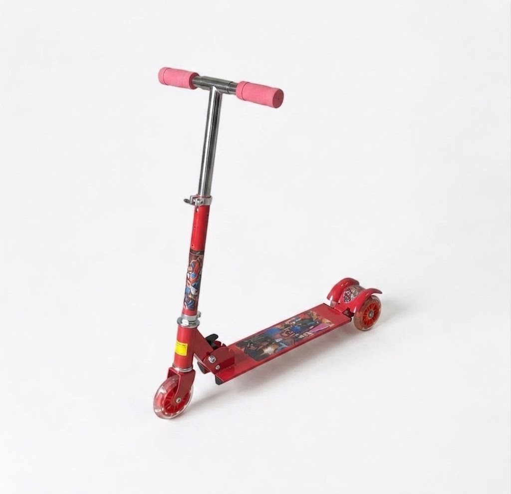 Trottinette Enfant avec Roues Lumineuses – Trottinette Métal Multicolore