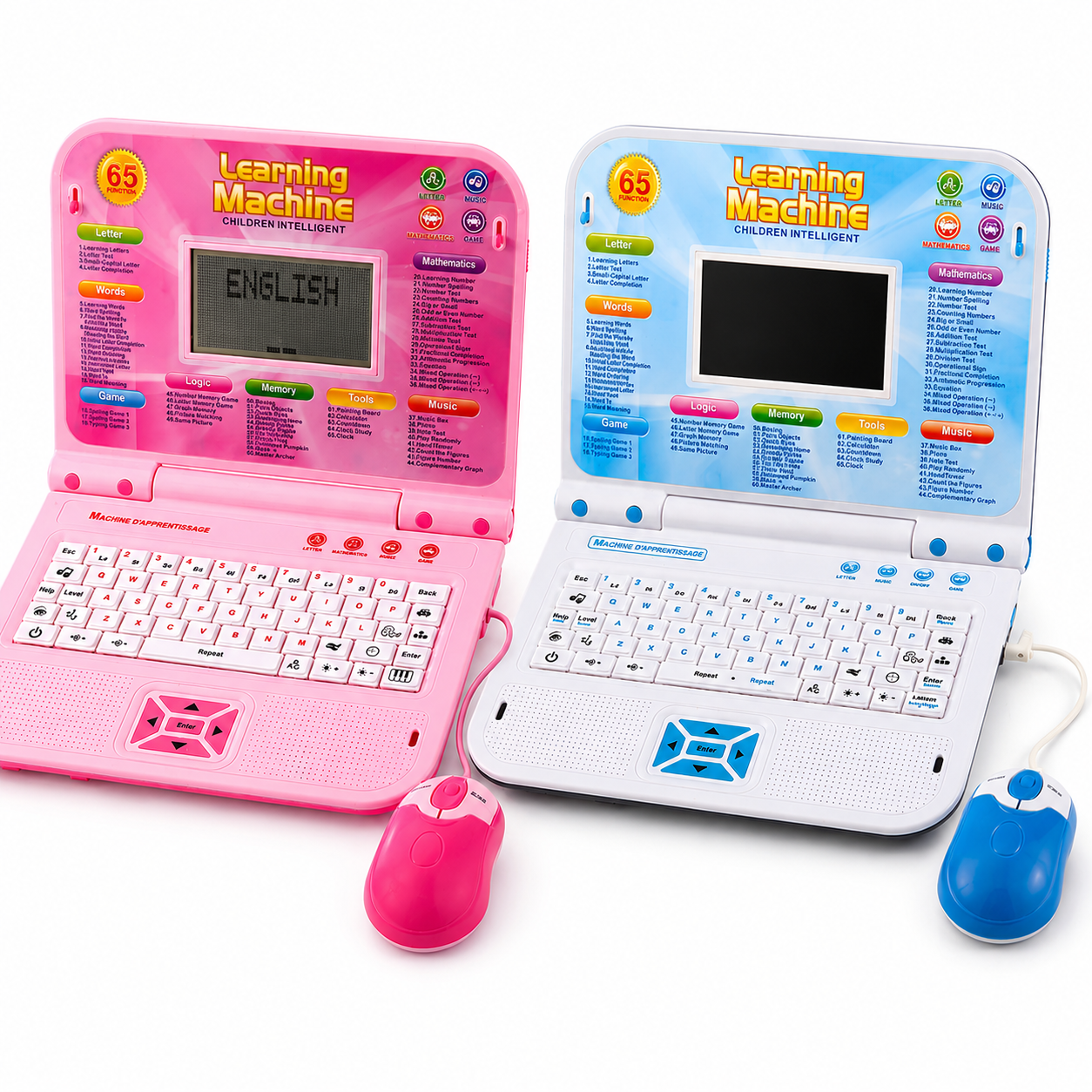 Ordinateur Éducatif Enfant Learning Machine – 65 Activités d’Apprentissage