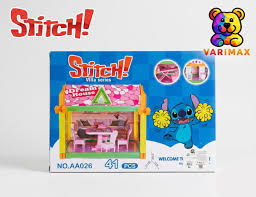 Stitch! Villa Series Dream House 41 Pièces – Maison de Poupée avec Accessoires