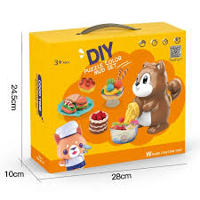 Kit Pâte à Modeler DIY Puzzle Color Mud 36 Pièces