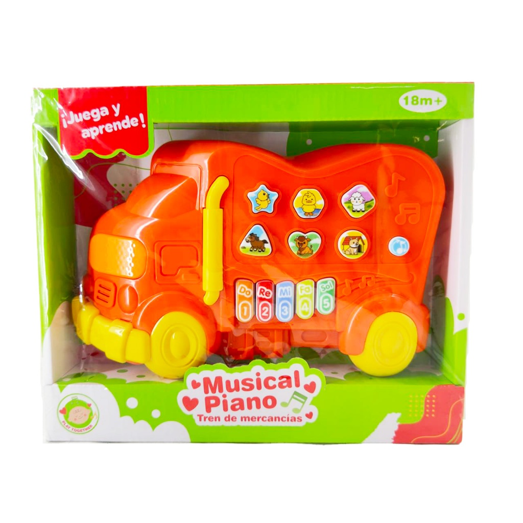 Camion Piano Musical Doremifasol - Éducatif pour Bébé dès 18 Mois