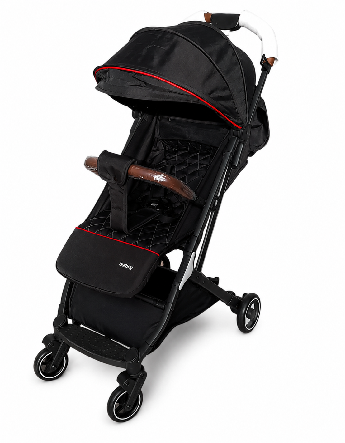 Poussette Valise Burbay 608+C Noire avec Maxi-Cosi