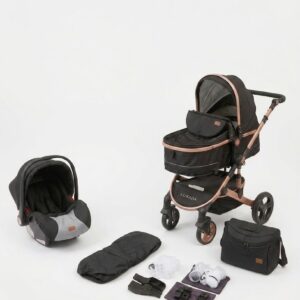 Poussette Bébé 3-en-1 avec Maxi-Cosi et Sac à Langer | 518-3B1