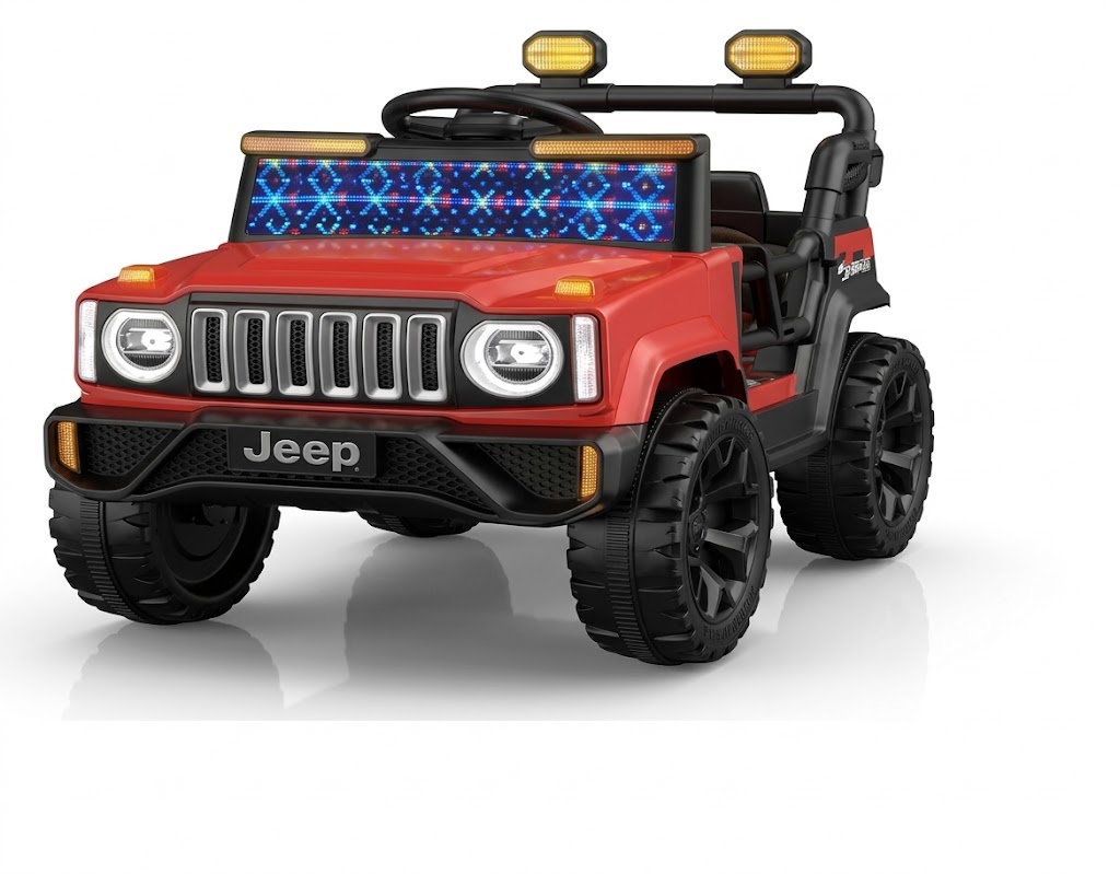 Voiture Électrique Enfant Rouge – Voiture 4x4 Électrique à Batterie + LIVRAISON GRATUITE