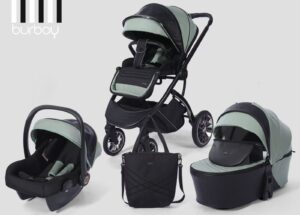 Ensemble Poussette Burbay 3-en-1 | AS888