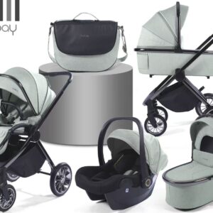 Poussette Burbay 3-en-1 Burbay Réversible | AS105