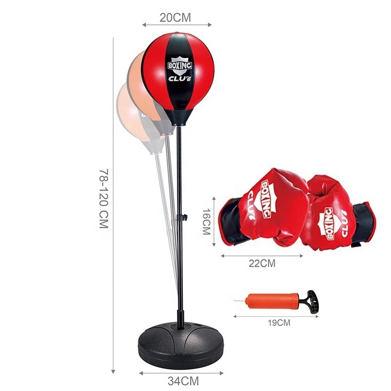 Kit de Boxe Enfant Xinyi Toys avec Sac de Frappe, Gants et Pompe
