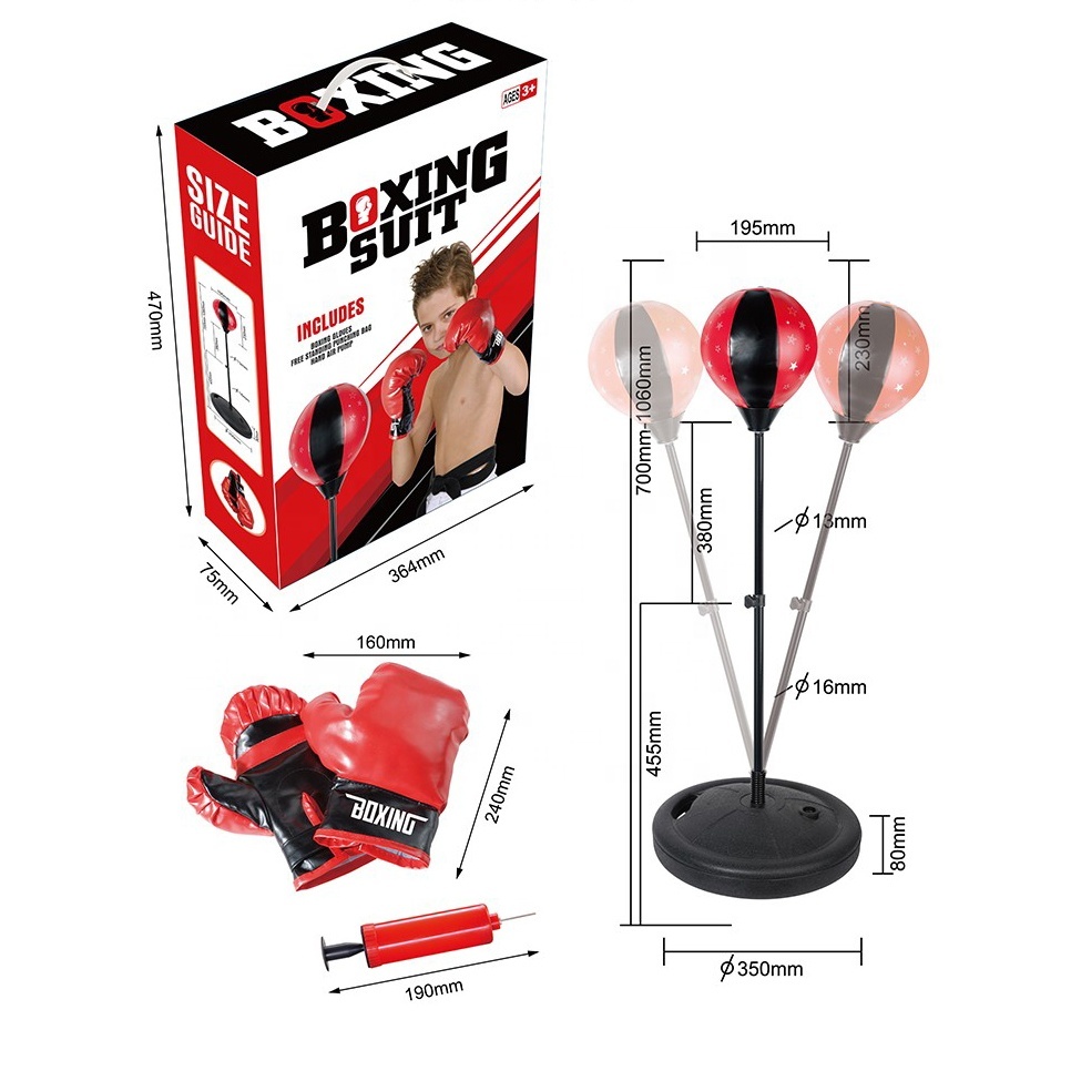 Kit de Boxe Enfant Xinyi Toys avec Sac de Frappe, Gants et Pompe