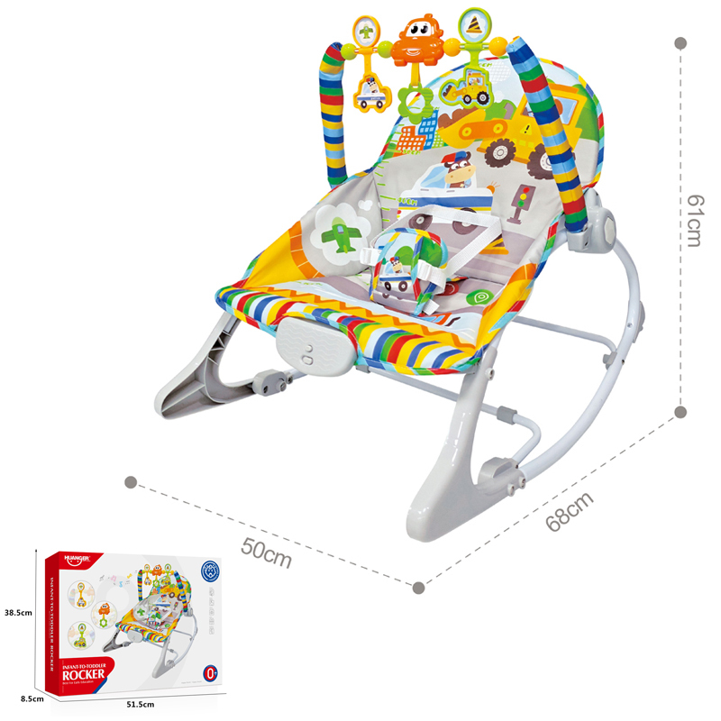 Transat Bébé Huanger Gris | HE0655 + livraison gratuite
