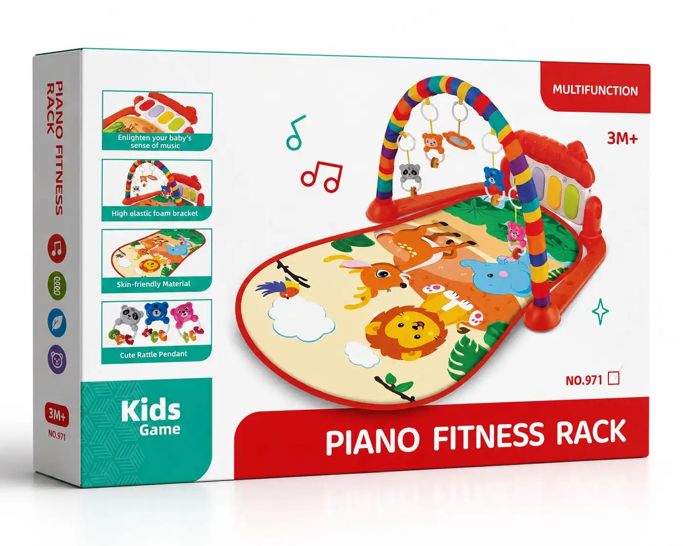 Tapis d'Éveil Musical Piano Bébé